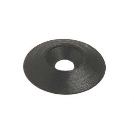 ARANDELA CONICA ASIENTO 30X8 NYLON NEGRO 