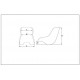 ASIENTO DE KART X6 EXTRA-BLANDO FONDO PLANO